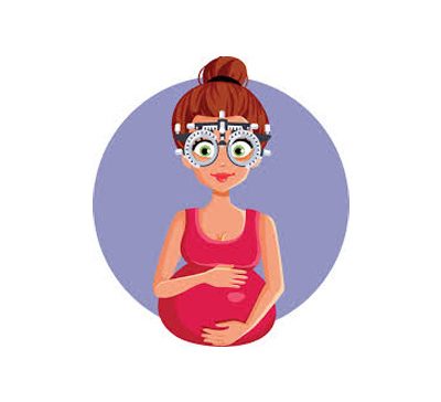 عمل چشم در دوران بارداری