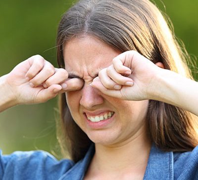 حساسیت فصلی چشم